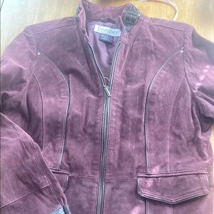Women's Burgundy Jacket